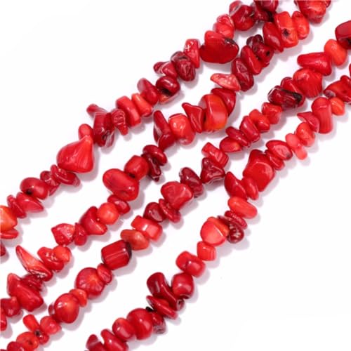 5-8mm natürliche Rote Koralle unregelmäßige Chips Stein Perlen Kristall Edelsteine für DIY-Schmuck machen Handwerk liefert Charms sortiert 30-33" 5-8mm natürliche Rote Koralle unregelmäßige Chips Stein Perlen Kristall Edelsteine für DIY-Schmuck machen Handwerk liefert Charms sortiert 30-33" von ACYUNLEI