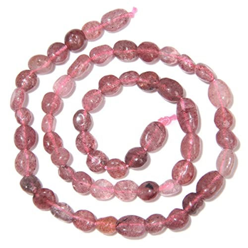 6-8mm natürliche Erdbeerquarz unregelmäßige Form Stein Perlen glatte Mineral Stein Chips Edelstein Energie geheilt für Schmuck machen Halsketten 6-8mm natürliche Erdbeerquarz unregelmäßige Form Stein Perlen glatte Mineral Stein Chips Edelstein Energie geheilt für Schmuck machen Halsketten von ACYUNLEI