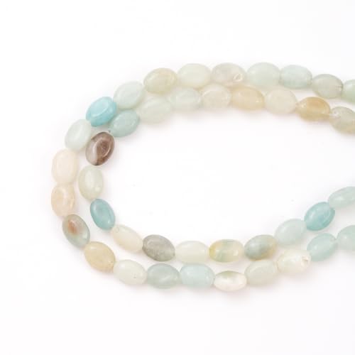 6×8mm Natürlicher Amazonit Edelstein-Perlen Flache Ovale Heilsteine Lose Steine für Schmuck Halsketten Armbänder Ohrringe Basteln 6×8mm Natürlicher Amazonit Edelstein-Perlen Flache Ovale Heilsteine Lose Steine für Schmuck Halsketten Armbänder Ohrringe Basteln von ACYUNLEI
