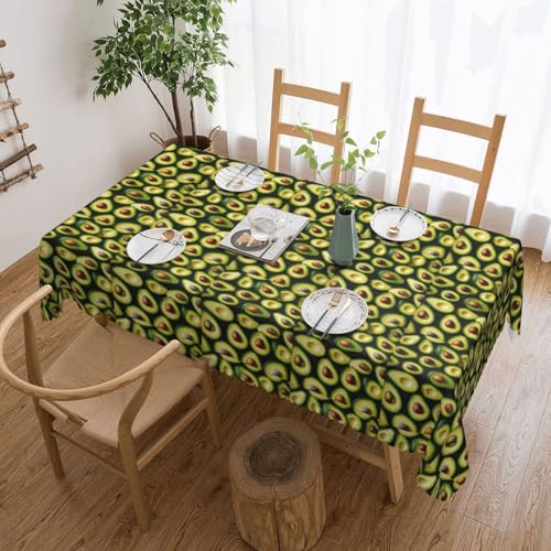 ADAhgu Avocado-Muster, vielseitig, 137 x 183 cm, wiederverwendbar, Esstischabdeckung für Hochzeiten und draußen ADAhgu Avocado-Muster, vielseitig, 137 x 183 cm, wiederverwendbar, Esstischabdeckung für Hochzeiten und draußen von ADAhgu