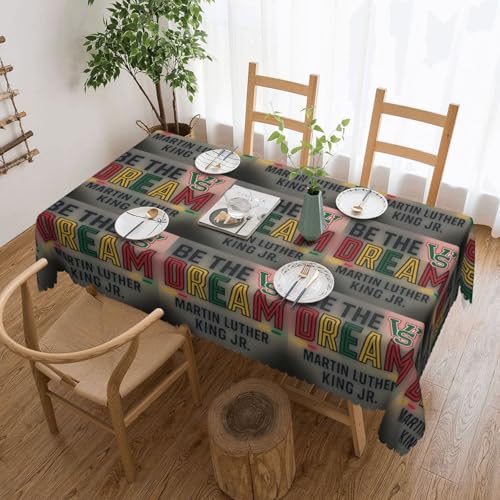 ADAhgu Be The Dream Tischdecke, wiederverwendbar, Esstisch, für Hochzeiten, Outdoor, 137 x 183 cm ADAhgu Be The Dream Tischdecke, wiederverwendbar, Esstisch, für Hochzeiten, Outdoor, 137 x 183 cm von ADAhgu
