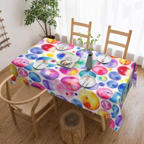 ADAhgu Schöne Regenbogen-Meerjungfrauen-Druck, vielseitig, 137 x 183 cm, wiederverwendbar, Esstischabdeckung für Hochzeiten und draußen ADAhgu Schöne Regenbogen-Meerjungfrauen-Druck, vielseitig, 137 x 183 cm, wiederverwendbar, Esstischabdeckung für Hochzeiten und draußen von ADAhgu
