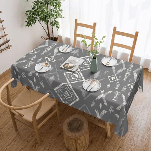ADAhgu Tischdecke, wiederverwendbar, für Hochzeiten, Outdoor, 137 x 183 cm, Grau ADAhgu Tischdecke, wiederverwendbar, für Hochzeiten, Outdoor, 137 x 183 cm, Grau von ADAhgu
