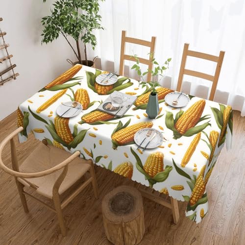ADAhgu Vielseitige Tischdecke mit Aufdruck "Happy Thanksgiving Day", 137 x 183 cm, wiederverwendbar, für Hochzeiten und draußen ADAhgu Vielseitige Tischdecke mit Aufdruck "Happy Thanksgiving Day", 137 x 183 cm, wiederverwendbar, für Hochzeiten und draußen von ADAhgu