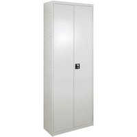 ADB Stahlschrank 40828 lichtgrau 71,0 x 30,0 x 195,0 cm, aufgebaut von ADB