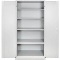 ADB Stahlschrank 40956 lichtgrau 92,0 x 42,0 x 195,0 cm, aufgebaut ADB Stahlschrank 40956 lichtgrau 92,0 x 42,0 x 195,0 cm, aufgebaut von ADB