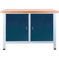ADB Werkbank lichtgrau, anthrazitgrau 120,0 x 60,0 x 84,0 cm ADB Werkbank lichtgrau, anthrazitgrau 120,0 x 60,0 x 84,0 cm von ADB