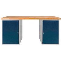 ADB Werkbank lichtgrau, anthrazitgrau 150,0 x 75,0 x 85,0 cm ADB Werkbank lichtgrau, anthrazitgrau 150,0 x 75,0 x 85,0 cm von ADB