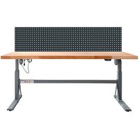 ADB Werkbank staubgrau 70,0 - 117,0 x 20,0 x 75,0 cm ADB Werkbank staubgrau 70,0 - 117,0 x 20,0 x 75,0 cm von ADB