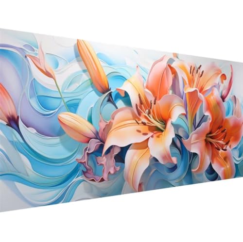 ADCCAT Diamond Painting Groß XXL 225x90cm, 5D Diamond Painting Blume Lilie, DIY Full Diamond Painting Runden Steine Bastelset Erwachsene, Malen Nach Zahlen Diamond Painting Geschenk Zimmer Deko K-3 ADCCAT Diamond Painting Groß XXL 225x90cm, 5D Diamond Painting Blume Lilie, DIY Full Diamond Painting Runden Steine Bastelset Erwachsene, Malen Nach Zahlen Diamond Painting Geschenk Zimmer Deko K-3 von ADCCAT