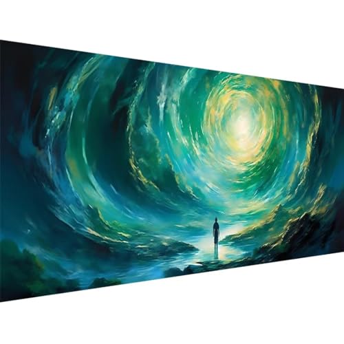 Diamond Painting Erwachsene, 5D Diamond Painting Groß XXL Mann Fantasie 100x40cm, DIY Diamant Painting Bilder Kreuzstich Crystal Arts Craft Malerei Kits, Diamond Painting Set für Home Wand Dekor y-8 Diamond Painting Erwachsene, 5D Diamond Painting Groß XXL Mann Fantasie 100x40cm, DIY Diamant Painting Bilder Kreuzstich Crystal Arts Craft Malerei Kits, Diamond Painting Set für Home Wand Dekor y-8 von ADCCAT