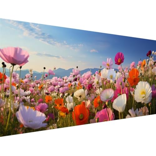 Diamond Painting Groß XXL 125x50cm, 5D Diamond Painting Frühling Blume, DIY Full Diamond Painting Runden Steine Bastelset Erwachsene, Malen Nach Zahlen Diamond Painting Geschenk Zimmer Deko V-4 Diamond Painting Groß XXL 125x50cm, 5D Diamond Painting Frühling Blume, DIY Full Diamond Painting Runden Steine Bastelset Erwachsene, Malen Nach Zahlen Diamond Painting Geschenk Zimmer Deko V-4 von ADCCAT