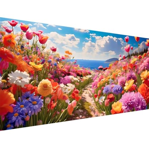 Diamond Painting Groß XXL 225x90cm, 5D Diamond Painting Landschaft Blume, DIY Full Diamond Painting Runden Steine Bastelset Erwachsene, Malen Nach Zahlen Diamond Painting Geschenk Zimmer Deko i-4 Diamond Painting Groß XXL 225x90cm, 5D Diamond Painting Landschaft Blume, DIY Full Diamond Painting Runden Steine Bastelset Erwachsene, Malen Nach Zahlen Diamond Painting Geschenk Zimmer Deko i-4 von ADCCAT