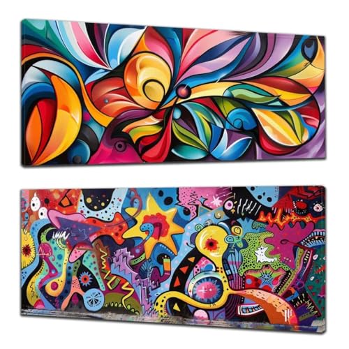 Graffiti Diamond Painting Kinder, 2 Stück Diamond Painting Farbe, DIY Diamant Painting Bilder Set Erwachsene Kinder, Diamant Cross Stickerei Malerei für Geschenk Zuhause Wanddekoration 40x90cm P-2 Graffiti Diamond Painting Kinder, 2 Stück Diamond Painting Farbe, DIY Diamant Painting Bilder Set Erwachsene Kinder, Diamant Cross Stickerei Malerei für Geschenk Zuhause Wanddekoration 40x90cm P-2 von ADCCAT