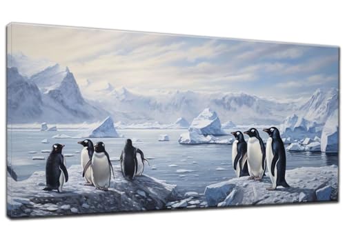 Pinguin Diamond Painting Groß XXL 40x90cm, 5D Diamond Painting Tier, Full Diamond Painting Eckige Steine Bastelset Erwachsene, Malen Nach Zahlen Diamond Painting, Geschenke für Frauen, Zimmer Deko Q-6 Pinguin Diamond Painting Groß XXL 40x90cm, 5D Diamond Painting Tier, Full Diamond Painting Eckige Steine Bastelset Erwachsene, Malen Nach Zahlen Diamond Painting, Geschenke für Frauen, Zimmer Deko Q-6 von ADCCAT