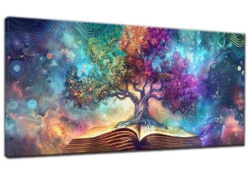 magisches Buch Diamond Painting Groß XXL 60x140cm, 5D Diamond Painting Baum, Full Diamond Painting Runden Steine Bastelset Erwachsene, Malen Nach Zahlen Diamond Painting für Geschenke, Zimmer Deko H-6 magisches Buch Diamond Painting Groß XXL 60x140cm, 5D Diamond Painting Baum, Full Diamond Painting Runden Steine Bastelset Erwachsene, Malen Nach Zahlen Diamond Painting für Geschenke, Zimmer Deko H-6 von ADCCAT