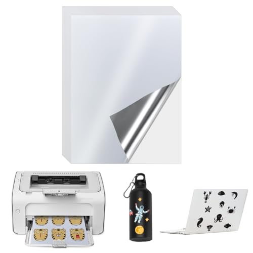 ADERTOS 20 Stk A4 Selbstklebende Folien Bedrucken Matte Silber Klebefolien Druckerpapier Bedruckbar Vinylfolie Inkjet Vnyl Aufkleber Sticker für Tintenstrahldrucker Laserdrucker ADERTOS 20 Stk A4 Selbstklebende Folien Bedrucken Matte Silber Klebefolien Druckerpapier Bedruckbar Vinylfolie Inkjet Vnyl Aufkleber Sticker für Tintenstrahldrucker Laserdrucker von ADERTOS