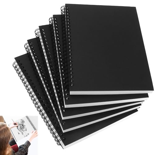 ADERTOS 5 Stück Skizzenbuch A5 Blanko Skizzenblock mit Spiralbindung 50 Blatt/100 Seiten Zeichenblock 100g/m² Skizzenheft Sketchbook Spiralbindung Weißem Papier Skizzenbuch Ringbuch zum Skizzieren ADERTOS 5 Stück Skizzenbuch A5 Blanko Skizzenblock mit Spiralbindung 50 Blatt/100 Seiten Zeichenblock 100g/m² Skizzenheft Sketchbook Spiralbindung Weißem Papier Skizzenbuch Ringbuch zum Skizzieren von ADERTOS