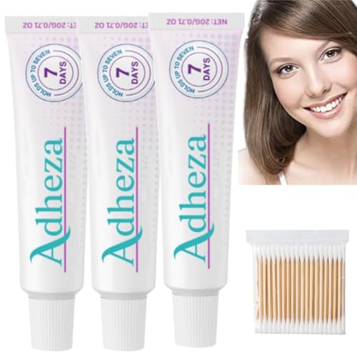 Adheza Dental Adhesive,Adheza Thermoplastic Dental Adhesive,Adheza Denture Fixative,𝐀𝐝𝐡𝐞𝐳𝐚 Denture 𝐀𝐝𝐡𝐞𝐬𝐢𝐯𝐞,Dental Glue for Teeth (3pcs) von ADFUGE