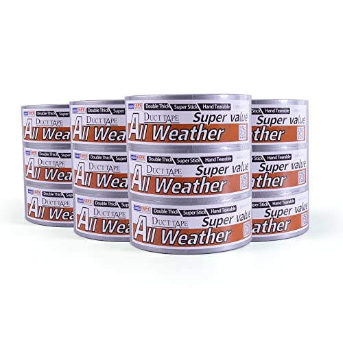 ADHES Duct Tape Silber klebeband Panzertape Panzerband Panzerklebeband,wasserfestes,starkes,für zum reparieren,befestigen,bündeln, verstärken, abdichten,48mm x 28m,12rollen ADHES Duct Tape Silber klebeband Panzertape Panzerband Panzerklebeband,wasserfestes,starkes,für zum reparieren,befestigen,bündeln, verstärken, abdichten,48mm x 28m,12rollen von ADHES TAPE PURSUIT OF PERFECTION
