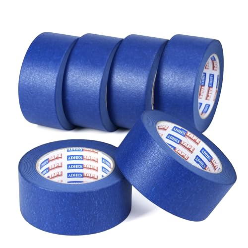 ADHES Malerkrepp Blaues maler klebebänder UV-Schutz für Malerarbeiten,Saubere Kanten,Keinerlei Rückstände,48mm x 54m,6rolle… ADHES Malerkrepp Blaues maler klebebänder UV-Schutz für Malerarbeiten,Saubere Kanten,Keinerlei Rückstände,48mm x 54m,6rolle… von ADHES TAPE PURSUIT OF PERFECTION