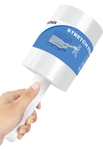 ADHES TAPE 1 Rollen Mini Stretchfolie Transparent folie für möbel 13cm x 304m 80 Gauge Verpackungsfolie auf rolle Wickelfolie Industrielle Stärke Palettenfolie, Handstretchfolie, Strechfolienrolle ADHES TAPE 1 Rollen Mini Stretchfolie Transparent folie für möbel 13cm x 304m 80 Gauge Verpackungsfolie auf rolle Wickelfolie Industrielle Stärke Palettenfolie, Handstretchfolie, Strechfolienrolle von ADHES TAPE PURSUIT OF PERFECTION
