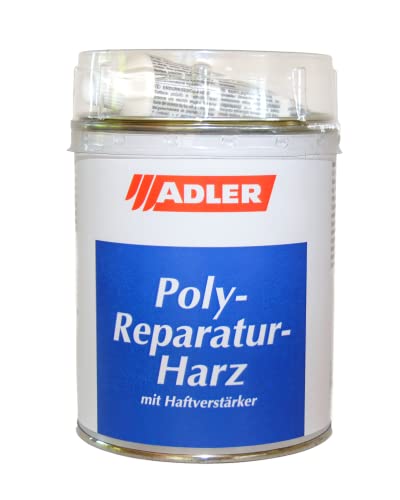ADLER Poly-Reparaturharz 1kg Spachtelmasse Spachtel, Polyesterharz Härter von ADLER
