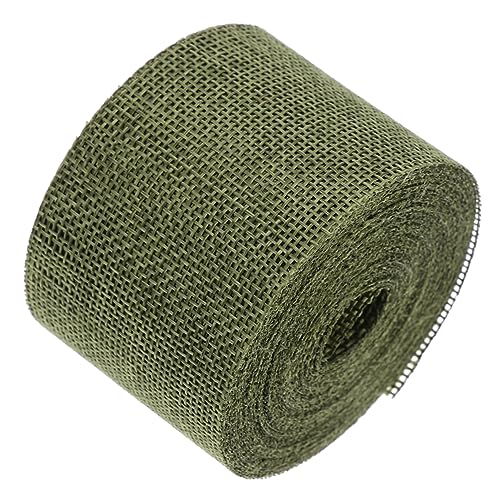 ADOCARN 1 Rolle Festliche Dekorationsbänder Jute für Geschenkpäckchen Hochzeiten und Bastelprojekte Einfach zu Verwenden für Ansprechende Präsentation ADOCARN 1 Rolle Festliche Dekorationsbänder Jute für Geschenkpäckchen Hochzeiten und Bastelprojekte Einfach zu Verwenden für Ansprechende Präsentation von ADOCARN