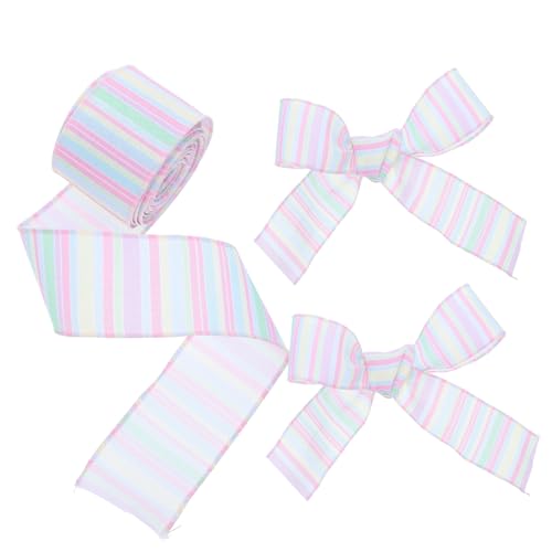 ADOCARN 1 Rolle Osterband, Frühlingsband Mit Draht, Pastellband, Drahtband Zum Verpacken Von Blumensträußen, Bastelband, Pastellfarbenes Band, Buntes Drahtband Zur Dekoration Von ADOCARN 1 Rolle Osterband, Frühlingsband Mit Draht, Pastellband, Drahtband Zum Verpacken Von Blumensträußen, Bastelband, Pastellfarbenes Band, Buntes Drahtband Zur Dekoration Von von ADOCARN