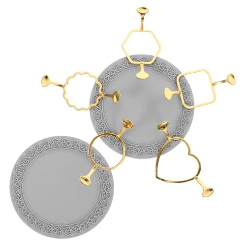ADOCARN 1 Satz Wachsiegel mit Metallformen und Silikonmatte Runde Herz und Blumenmuster für Hochzeitsdekoration und Diy Projekte Hitzebeständig und Wiederverwendbar ADOCARN 1 Satz Wachsiegel mit Metallformen und Silikonmatte Runde Herz und Blumenmuster für Hochzeitsdekoration und Diy Projekte Hitzebeständig und Wiederverwendbar von ADOCARN