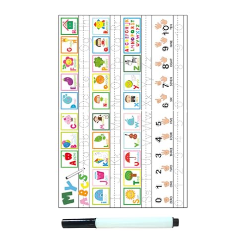 ADOCARN 1 Satz Wandaufkleber kinderzimmer wandsticker Wall Stickers for Room Buchstabenlernaufkleber trocken abwischbare Etiketten wandtattoo Schlafzimmer Kinderzimmer wandtattoos PVC ADOCARN 1 Satz Wandaufkleber kinderzimmer wandsticker Wall Stickers for Room Buchstabenlernaufkleber trocken abwischbare Etiketten wandtattoo Schlafzimmer Kinderzimmer wandtattoos PVC von ADOCARN