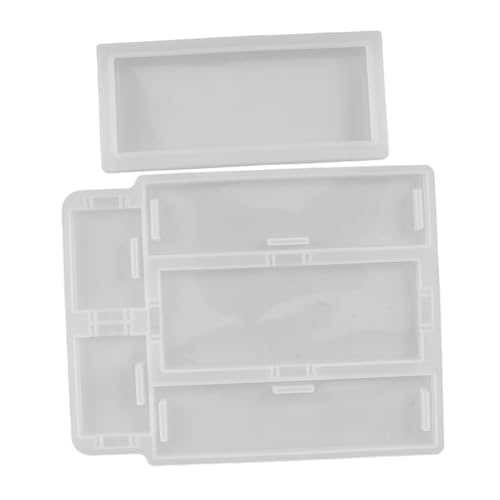 ADOCARN 1 Set Form Zur Herstellung Von Aufbewahrungsboxen: Transparente Epoxidharz-gussform Für Diy-dominosteinhalter – Schmuck-organizer, Schmuckbehälter-maker-werkzeug, 14,5 X 6,3 Cm ADOCARN 1 Set Form Zur Herstellung Von Aufbewahrungsboxen: Transparente Epoxidharz-gussform Für Diy-dominosteinhalter – Schmuck-organizer, Schmuckbehälter-maker-werkzeug, 14,5 X 6,3 Cm von ADOCARN