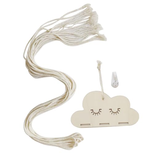 ADOCARN 1 Set Haarnadel Aufbewahrungsregal, Holzwolke, DIY Bastelornament, Wandbehang, Dekoration, Wanddekoration, Dekorative Holzwolke, Holzschild, Holzhandwerk, Wandkunst ADOCARN 1 Set Haarnadel Aufbewahrungsregal, Holzwolke, DIY Bastelornament, Wandbehang, Dekoration, Wanddekoration, Dekorative Holzwolke, Holzschild, Holzhandwerk, Wandkunst von ADOCARN