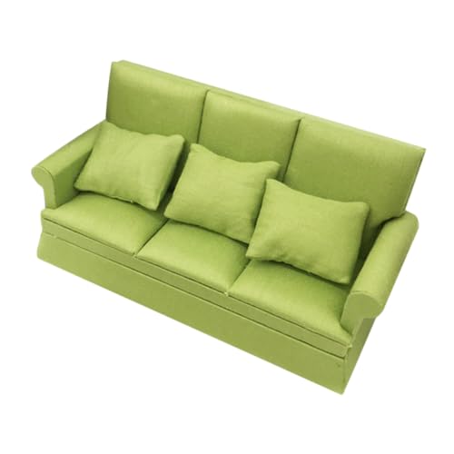 ADOCARN 1 Set Puppenhaus Sofa, Miniatur Puppenhaus Zubehör, Dekoratives Kleines Sofa, Mini Sofa Für Schlafzimmer, Kleine Puppenhaus Möbel, Miniatur Stühle Für Puppenhaus Couch, Ornament, ADOCARN 1 Set Puppenhaus Sofa, Miniatur Puppenhaus Zubehör, Dekoratives Kleines Sofa, Mini Sofa Für Schlafzimmer, Kleine Puppenhaus Möbel, Miniatur Stühle Für Puppenhaus Couch, Ornament, von ADOCARN
