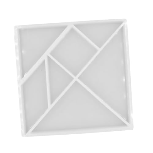 ADOCARN 1 Stück DIY Silikonform für Kristall Puzzle Epoxidharz Gießform für Kreative Bastelprojekte für DIY Accessoires und Handarbeiten von ADOCARN