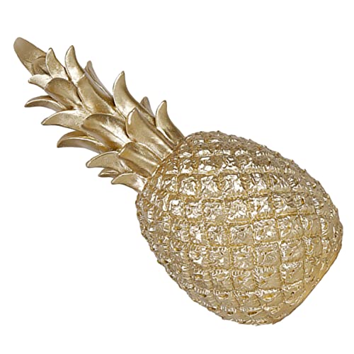 ADOCARN 1 Stück Goldene Ananas Dekofigur aus Resin Handgemachte Tischdekoration für Wohnzimmer Schlafzimmer Garten Hawaii Party Realistisches Design mit Lebendigen Blättern ADOCARN 1 Stück Goldene Ananas Dekofigur aus Resin Handgemachte Tischdekoration für Wohnzimmer Schlafzimmer Garten Hawaii Party Realistisches Design mit Lebendigen Blättern von ADOCARN
