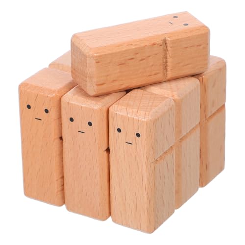 ADOCARN 10 Stück DIY-Holzpuppen: 50 x 20 mm große Steckpuppenrohlinge – kleine unbemalte Figuren – Holzfiguren zum Malen, Skizzieren und für Kunstaktivitäten für Kinder ADOCARN 10 Stück DIY-Holzpuppen: 50 x 20 mm große Steckpuppenrohlinge – kleine unbemalte Figuren – Holzfiguren zum Malen, Skizzieren und für Kunstaktivitäten für Kinder von ADOCARN