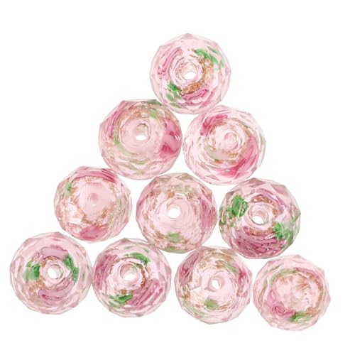 ADOCARN 10 Stück Glasperlen, Farbige Kleine Perlen, Abstandsperlen, Große, Perlen, Schmuckperlen, Bastelperlen, Bunte Perlen, DIY Abstandhalterperlen, Armbandperlen, Große, ADOCARN 10 Stück Glasperlen, Farbige Kleine Perlen, Abstandsperlen, Große, Perlen, Schmuckperlen, Bastelperlen, Bunte Perlen, DIY Abstandhalterperlen, Armbandperlen, Große, von ADOCARN