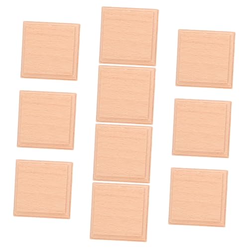 ADOCARN 10 Stück Holz Stand Unbehandelte Quadratische Holzblöcke für Diy Projekte Vielseitig Einsetzbar für Schmuck Skulpturen und Mehr Fördert Kreativität und Individualität ADOCARN 10 Stück Holz Stand Unbehandelte Quadratische Holzblöcke für Diy Projekte Vielseitig Einsetzbar für Schmuck Skulpturen und Mehr Fördert Kreativität und Individualität von ADOCARN