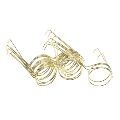 ADOCARN 10 Stück Mini Brillen, Spielzeug Bastel Sonnenbrillen Zum Dekorieren, Puppen Sonnenbrillen, Mini Brillen Zum Basteln, Puppen Brillen Zum Basteln, Mini Brillen Für Puppen, Hunde von ADOCARN