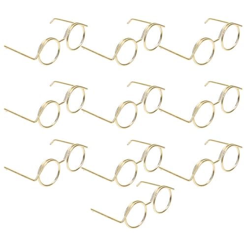 ADOCARN 10 Stück Puppenbrillen, Puppenzubehör, Mini Brillen Für Puppen, Lustige Brillen Dekore, Puppen Sonnenbrillen, Großpackung, Brillen Requisiten Zum Anziehen, Mini Puppen ADOCARN 10 Stück Puppenbrillen, Puppenzubehör, Mini Brillen Für Puppen, Lustige Brillen Dekore, Puppen Sonnenbrillen, Großpackung, Brillen Requisiten Zum Anziehen, Mini Puppen von ADOCARN