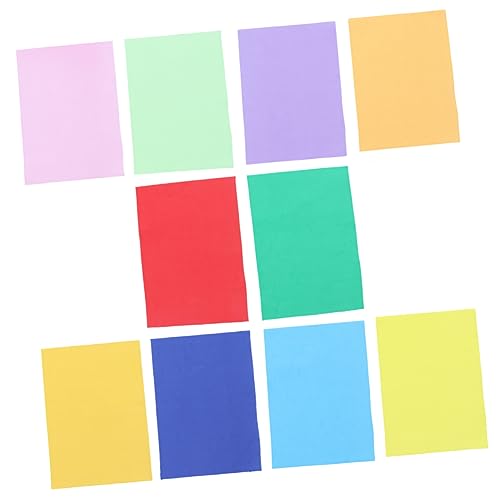 ADOCARN 10 Stück Teiliges Buntes Moosgummi Flexible Eva Bastelplatten für Leicht Zuschneidbar für Diy Handwerk Schulprojekte Kreative Bastelideen für Mädchen und Jungen ADOCARN 10 Stück Teiliges Buntes Moosgummi Flexible Eva Bastelplatten für Leicht Zuschneidbar für Diy Handwerk Schulprojekte Kreative Bastelideen für Mädchen und Jungen von ADOCARN