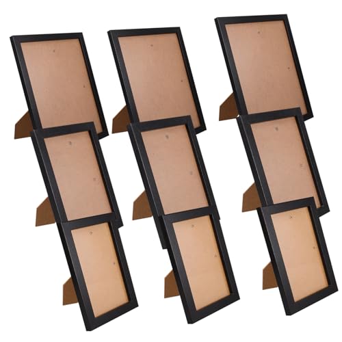 ADOCARN 10 Stück Teiliges Holz Bilderrahmen für Wand für Montieren für Poster und Fotos Heimdekoration ADOCARN 10 Stück Teiliges Holz Bilderrahmen für Wand für Montieren für Poster und Fotos Heimdekoration von ADOCARN