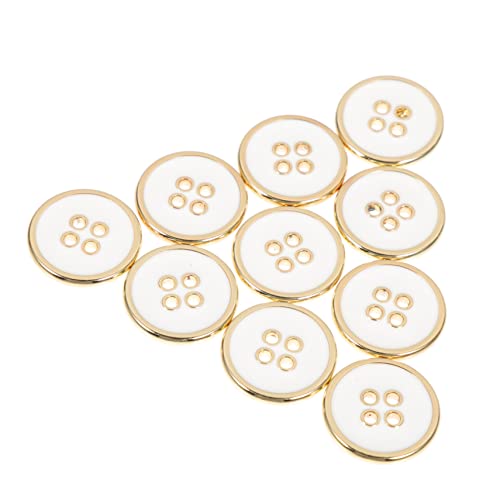 ADOCARN 10 Stück Teiliges Metallknöpfe für Windjacken Kreative Nähknöpfe für Kleidung DIY Dekoration für Hemden Hüte und Sweater mit Löchern ADOCARN 10 Stück Teiliges Metallknöpfe für Windjacken Kreative Nähknöpfe für Kleidung DIY Dekoration für Hemden Hüte und Sweater mit Löchern von ADOCARN