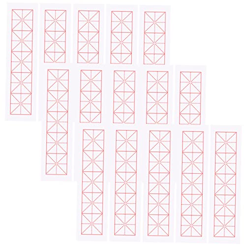 ADOCARN 100 Blatt Mizige Reispapier Übungskalligraphiepapier Zeichenpapier Üben Von Chinesischem Xuan Papier Kalligraphie Schreibpapier Chinesisch von ADOCARN