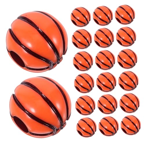 ADOCARN 100 Stück Basketball Armbandperlen Basketball Perlenarmband Sportperle Basketball Bastelballperlen Zum Basteln Basketball Perlen Für Armbänder Armbandherstellungsperlen ADOCARN 100 Stück Basketball Armbandperlen Basketball Perlenarmband Sportperle Basketball Bastelballperlen Zum Basteln Basketball Perlen Für Armbänder Armbandherstellungsperlen von ADOCARN