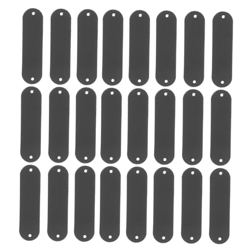 ADOCARN 100 Stück PU Lederetiketten für DIY Bekleidungsprojekte Handgemachte Prägeetiketten für Kleidung Jeans Hüte und Taschen für Kreative Näharbeiten Schwarz ADOCARN 100 Stück PU Lederetiketten für DIY Bekleidungsprojekte Handgemachte Prägeetiketten für Kleidung Jeans Hüte und Taschen für Kreative Näharbeiten Schwarz von ADOCARN
