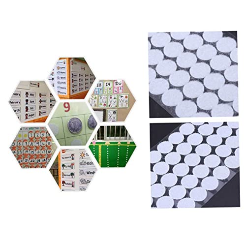 ADOCARN 1000Stücke Klettband Selbstklebend Runde Klebepunkte Stark Haftend für DIY Projekte und Langlebig Vielseitig Verwendbar Wänden ADOCARN 1000Stücke Klettband Selbstklebend Runde Klebepunkte Stark Haftend für DIY Projekte und Langlebig Vielseitig Verwendbar Wänden von ADOCARN