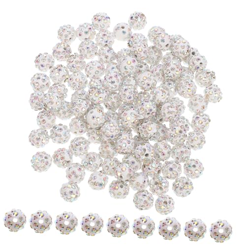 ADOCARN 100Stücke Strass Perlen für Armbänder DIY Bastelperlen Modischen Farben Abstandsperlen zur Schmuckherstellung und Dekoration von Kleidung und Accessoires ADOCARN 100Stücke Strass Perlen für Armbänder DIY Bastelperlen Modischen Farben Abstandsperlen zur Schmuckherstellung und Dekoration von Kleidung und Accessoires von ADOCARN