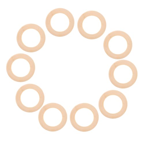 ADOCARN 10stücke Holzringe Unbehandelte Makramee Ringe Aus Natürlichem Holz Große Handwerksringe Für Diy Schmuck Pendelverbindungen Bastelprojekte ADOCARN 10stücke Holzringe Unbehandelte Makramee Ringe Aus Natürlichem Holz Große Handwerksringe Für Diy Schmuck Pendelverbindungen Bastelprojekte von ADOCARN